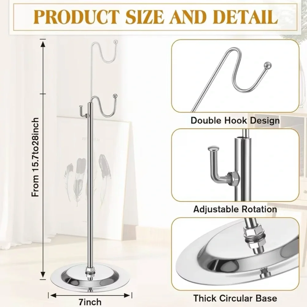 One Display Stands with Adjustable Height